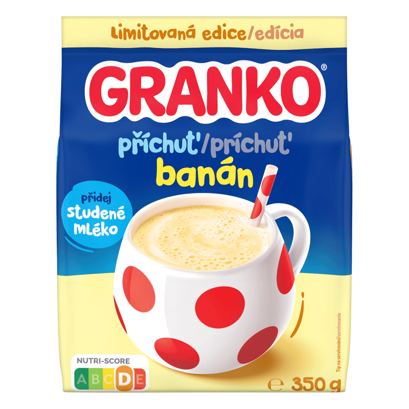 Granko Sweetened Instant Drink Mix With Banana flavour