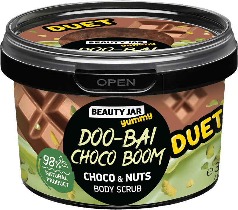 Beauty Jar Doo-Bai Choco Boom tělový peeling
