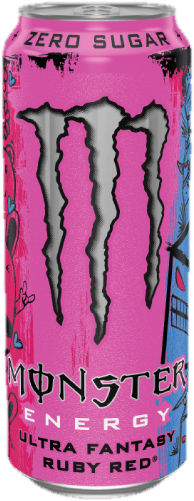 Monster Energy Ultra Fantasy Ruby Red Zero Sugar plech