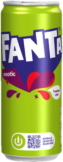 Fanta Exotic plech