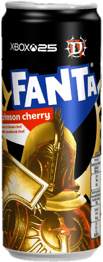 Fanta Crimson Cherry can