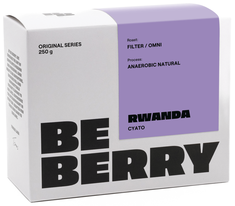 BeBerry Coffee Rwanda Cyato Filter & Espresso Whole Bean Coffee