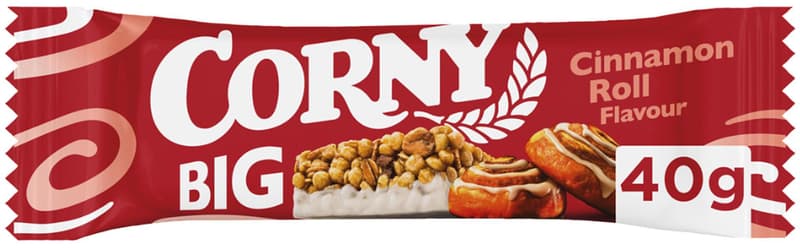 Corny BIG Cereal bar cinnamon roll