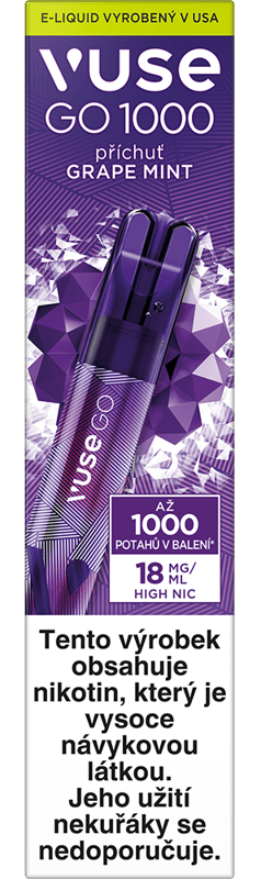 Vuse GO 1000 Grape Mint