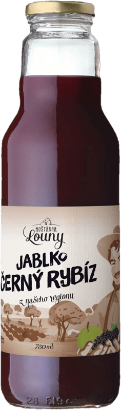Moštárna Louny Apple blackcurrant cider glass