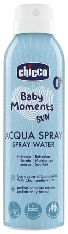 Chicco Refreshing Spray Water Baby Moments Sun 0m+ 150 ml