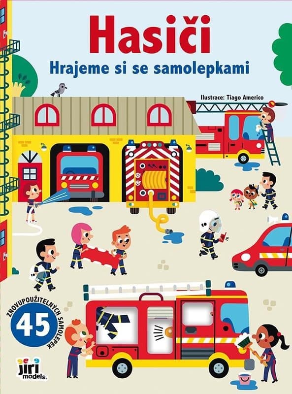 JIRI MODELS Hrajeme si se samolepkami Hasiči