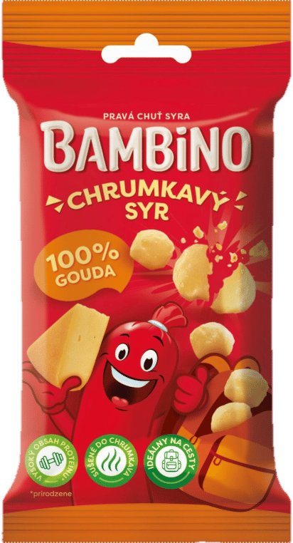 Bambino Chrumkavý sýr Gouda