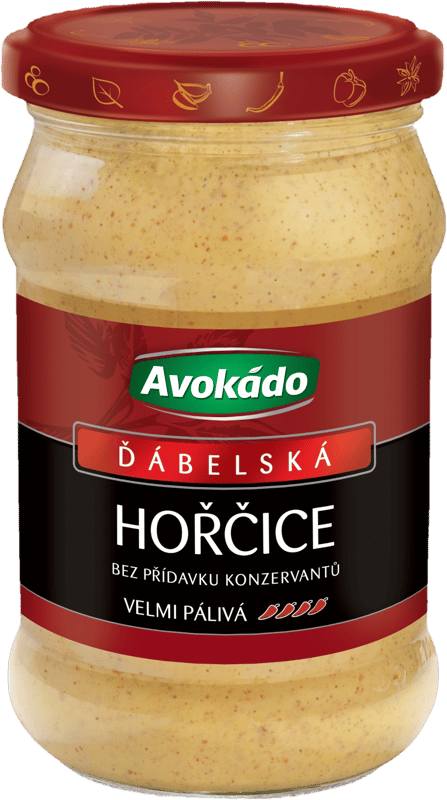 Avokádo Hořčice Ďábelská