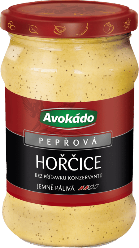 Avokádo Hořčice Pepřová