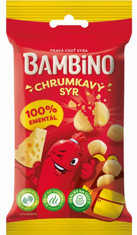 Bambino Chrumkavý syr Ementál