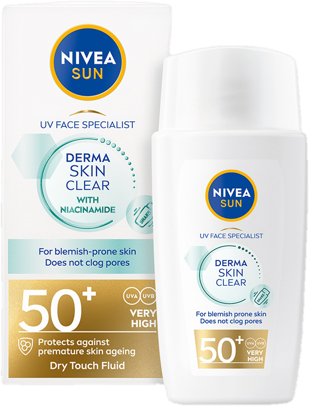Nivea Sun Derma Skin pleťový krém SPF 50+