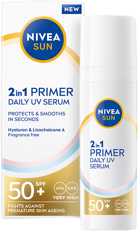 Nivea Sun Pleťové sérum Primer 2v1 SPF 50+