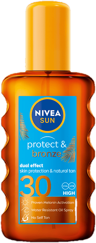 Nivea Sun Protect & Bronze olej na opalování SPF 30