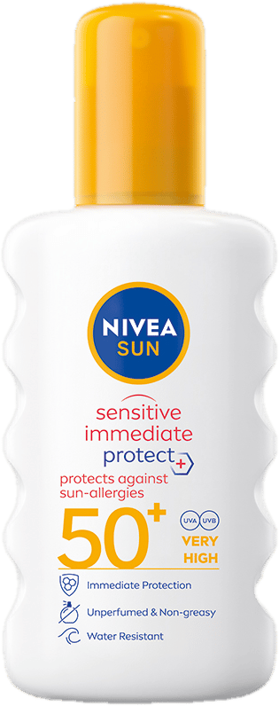 Nivea Sun Sensitive Protect sprej na opalování SPF 50+