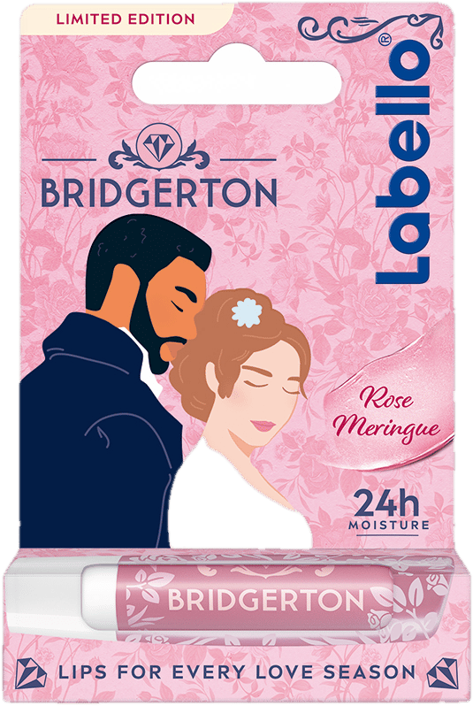 Labello Bridgerton Rose balzám na rty