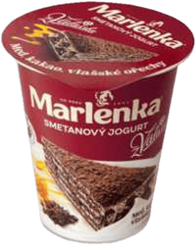 Mlékárna ValMez Marlenka smetanový jogurt mix příchutí
