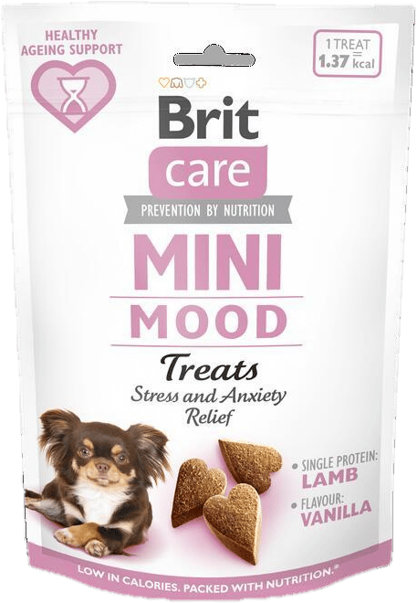 Brit Care Mood mini pamlsky proti stresu pro psy