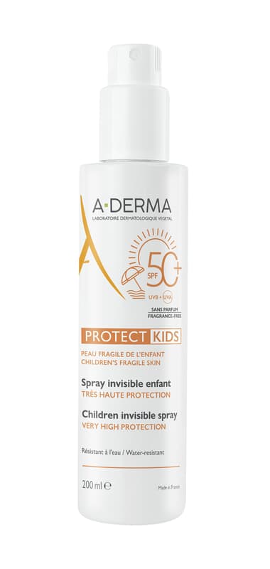 A-DERMA Protect Kids transpar.sprej SPF50+ 200ml