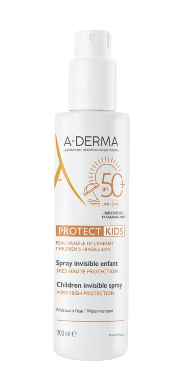 A-DERMA Protect Kids transpar.sprej SPF50+ 200ml