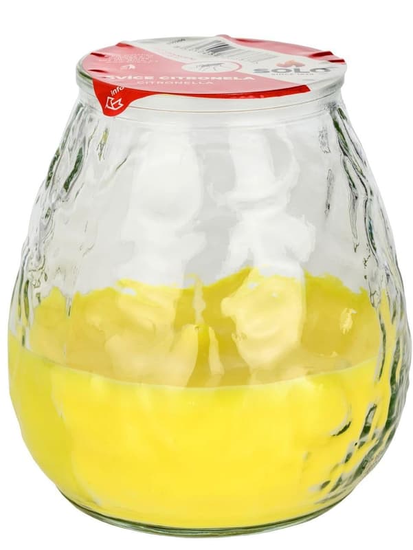 Solo Citronela svíčka ve skle