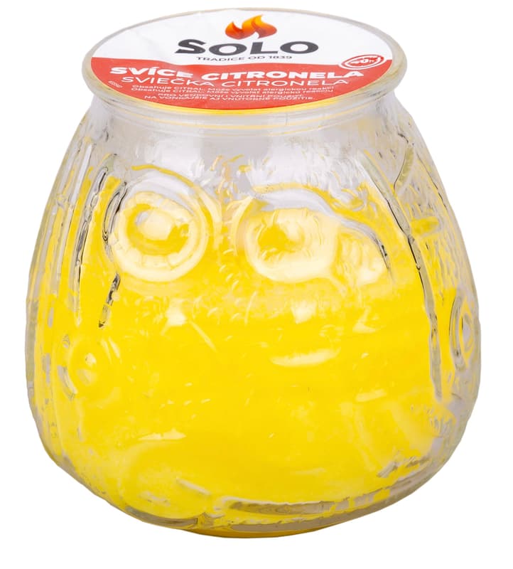 Solo Citronela svíčka ve skle