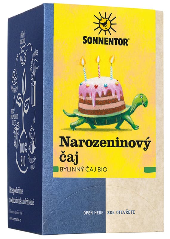 Sonnentor BIO Bylinná směs Narozeninový čaj
