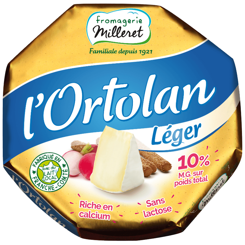 Milleret L'Ortolan Léger zrající sýr