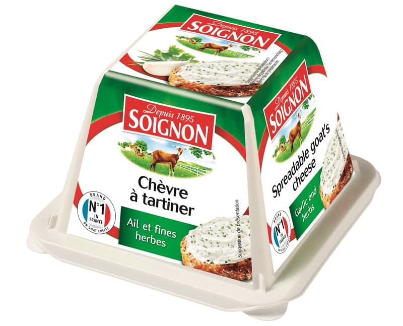 Soignon Kozí sýr česnek a bylinky