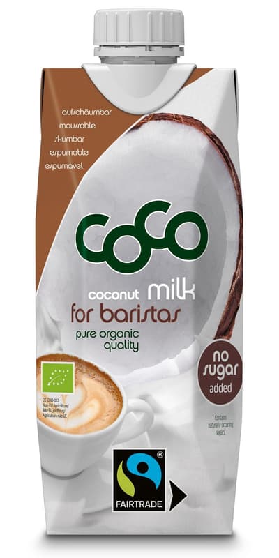 Dr. Antonio Martins BIO Coconut Milk BARISTA 3. 8%