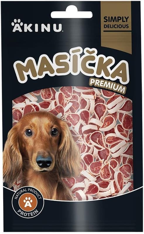 Akinu Masíčka Premium Mini pamlsky kachna pro psy