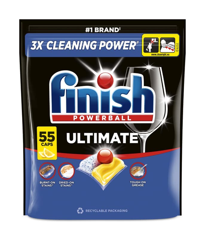 Finish Ultimate Lemon kapsle do myčky nádobí
