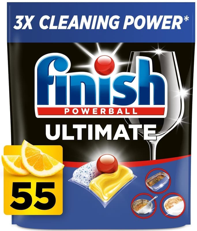 Finish Ultimate Lemon kapsle do myčky nádobí