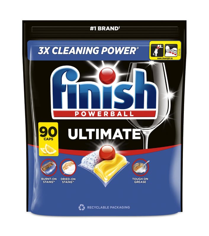 Finish Ultimate Lemon kapsle do myčky nádobí