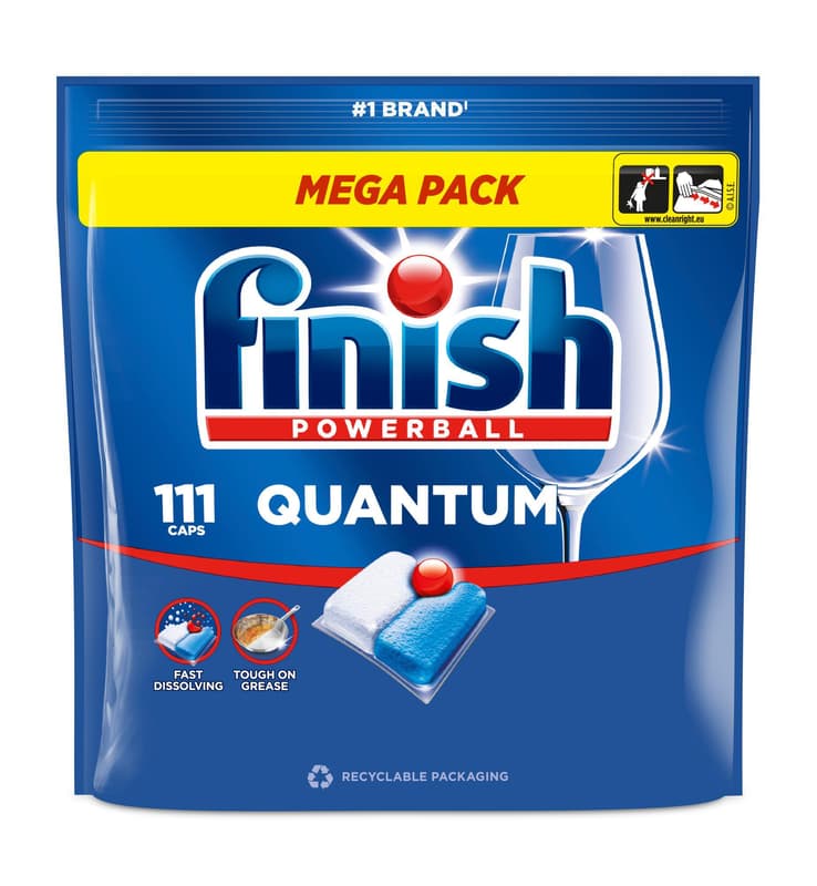 Finish Quantum dishwasher capsules – Fresh 111 pcs