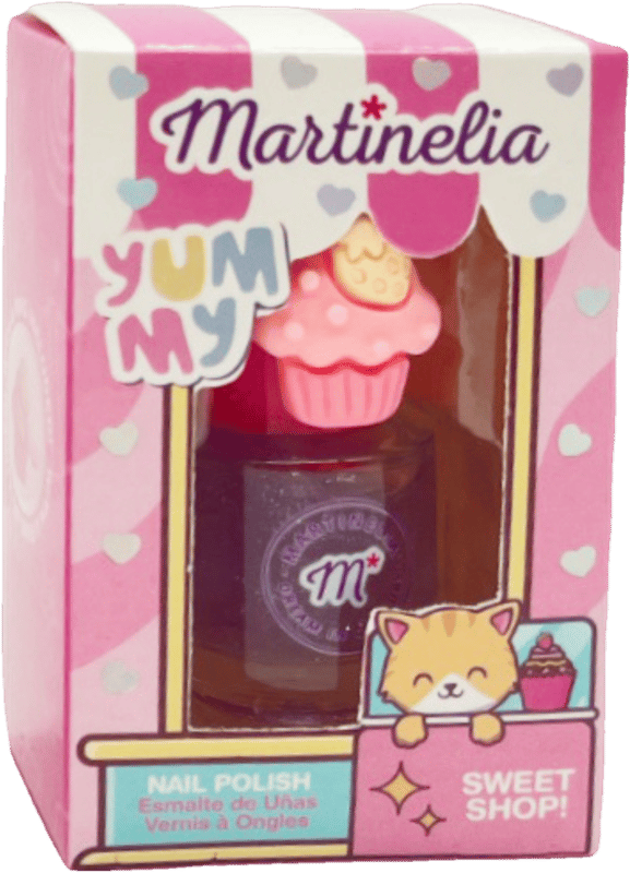 Martinelia Yummy lak na nehty s prstýnkem