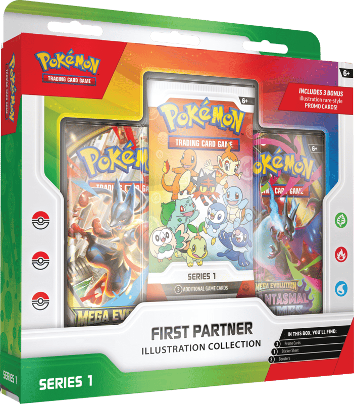 Pokemon TCG: First Partner Illustration Collection - Series 1
