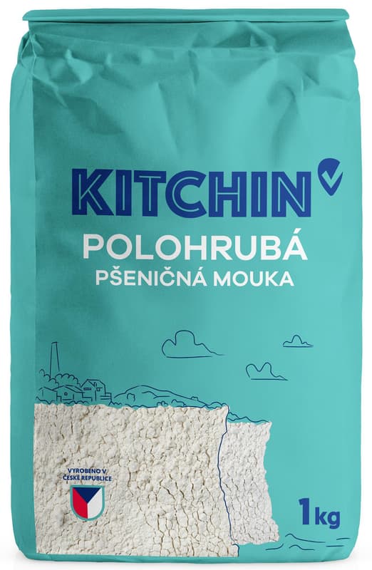 Kitchin Semi-coarse wheat flour