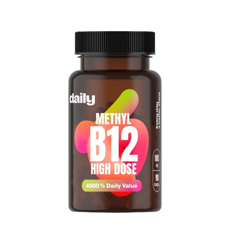Daily Methyl B12 High Dose cps.90