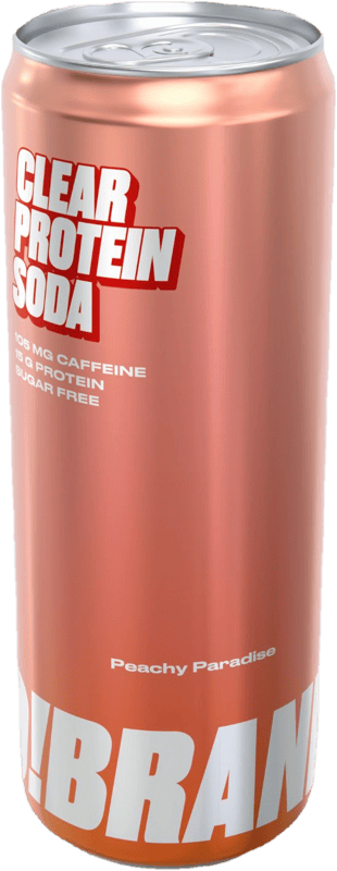 Probrands Clear protein soda Peachy paradise