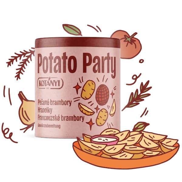 Kotányi Potato Party kořenící směs