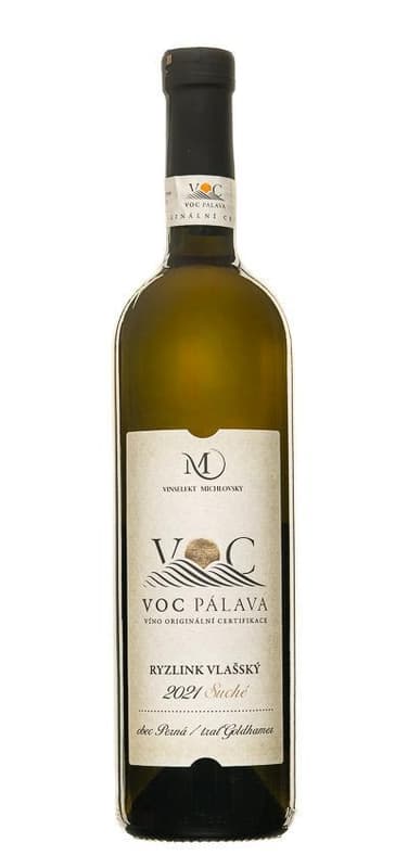 Michlovský Ryzlink vlašský 2021 VOC Pálava