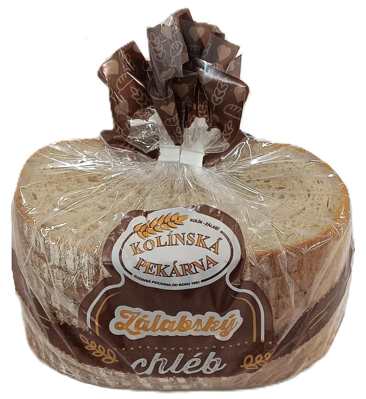 Kolínská pekárna Zálabský chléb krájený