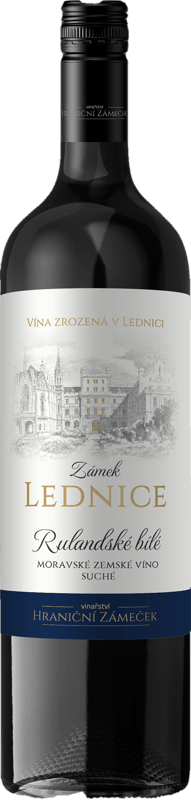 Vinařství Hraniční Zámeček Rulandské bílé moravské zemské víno