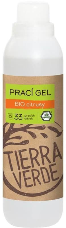 Laundry gel with a BIO citrus scent (returnable 1 l bottle)