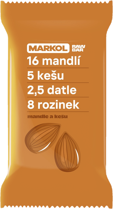 Markol Tyčinka mandlová s kešu