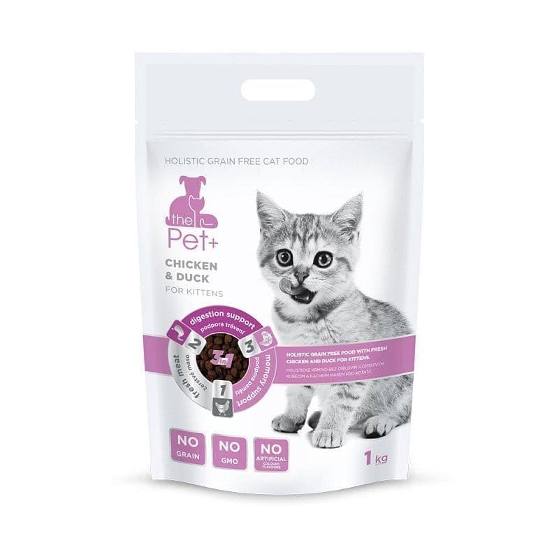 thePet+ Chicken & duck complete food for kittens
