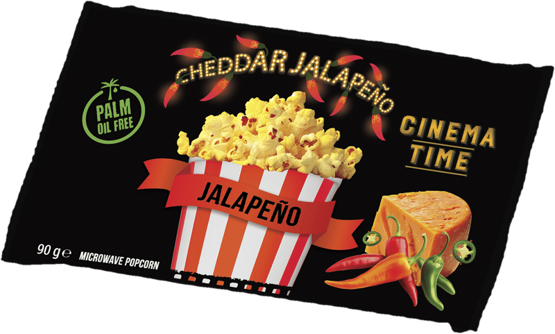 Cinema Time Microwave Jalapeño Popcorn