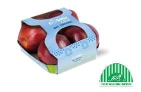 Organic Apples Cosmic crisp (4-pack), package