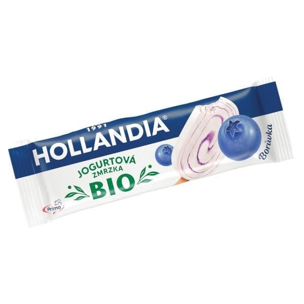 Hollandia BIO Jogurtová zmrzlina – borůvka